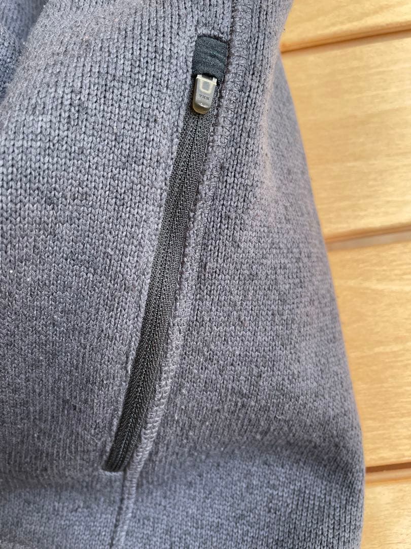 L.L.Bean エルエルビーン　セーターフリースベスト S グレーミックス