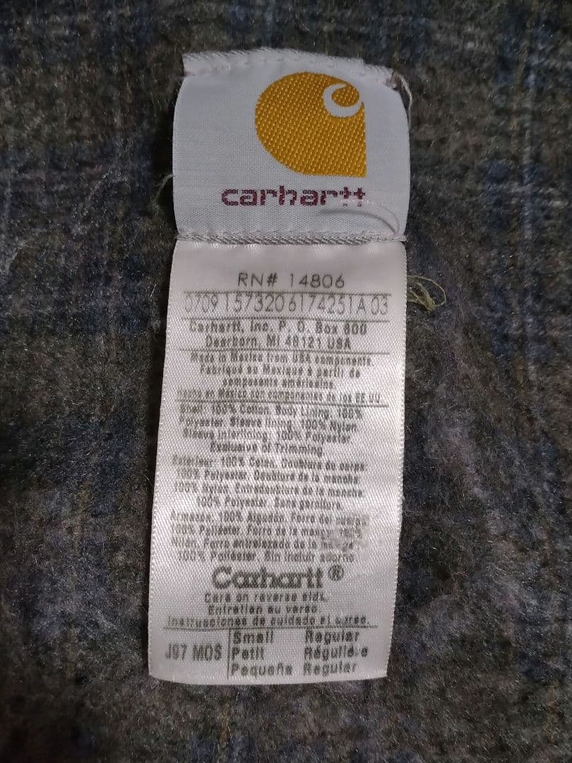 Carhartt カーハート デトロイトジャケット J97 MOS S