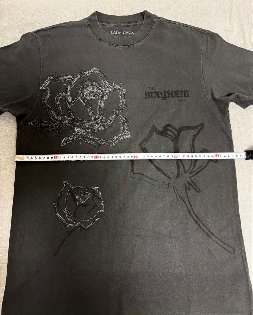 レディガガ LADY GAGA MAYHEM ROSES SS Tシャツ M