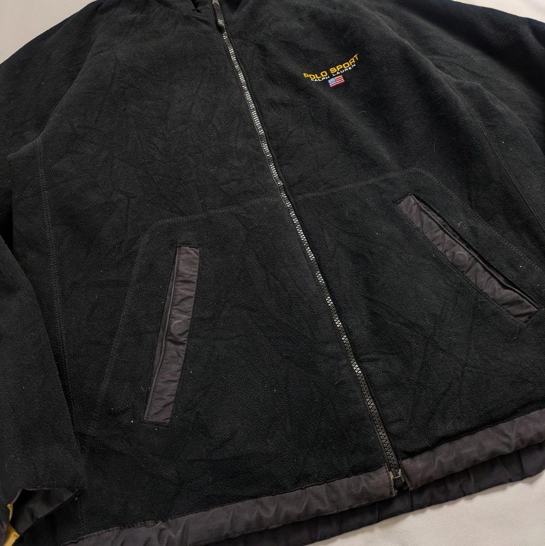 m*c様 Polo Sport　ナイロン × フリース　ポロスポ　90s　リバー