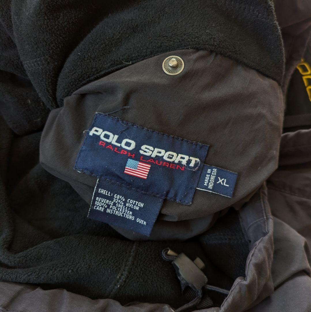m*c様 Polo Sport　ナイロン × フリース　ポロスポ　90s　リバー