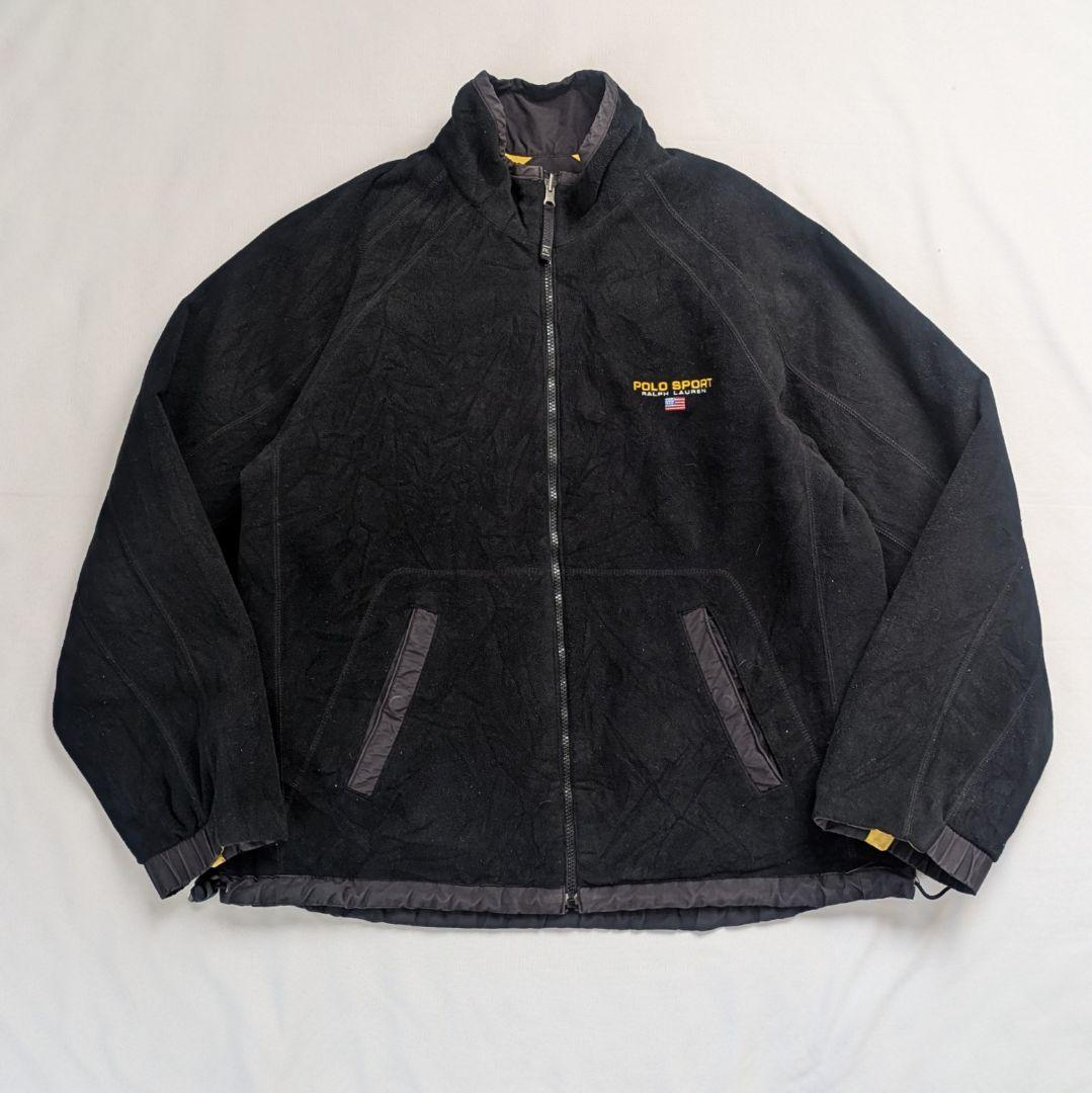m*c様 Polo Sport　ナイロン × フリース　ポロスポ　90s　リバー