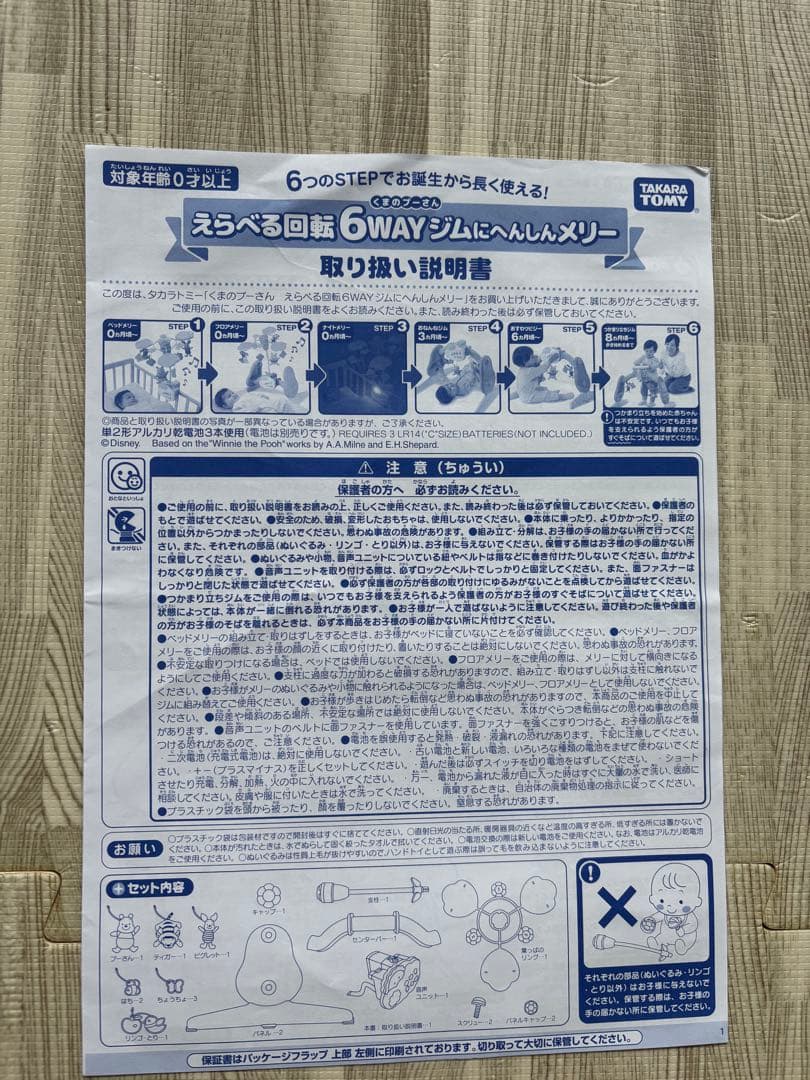 Disney 6WAYジム