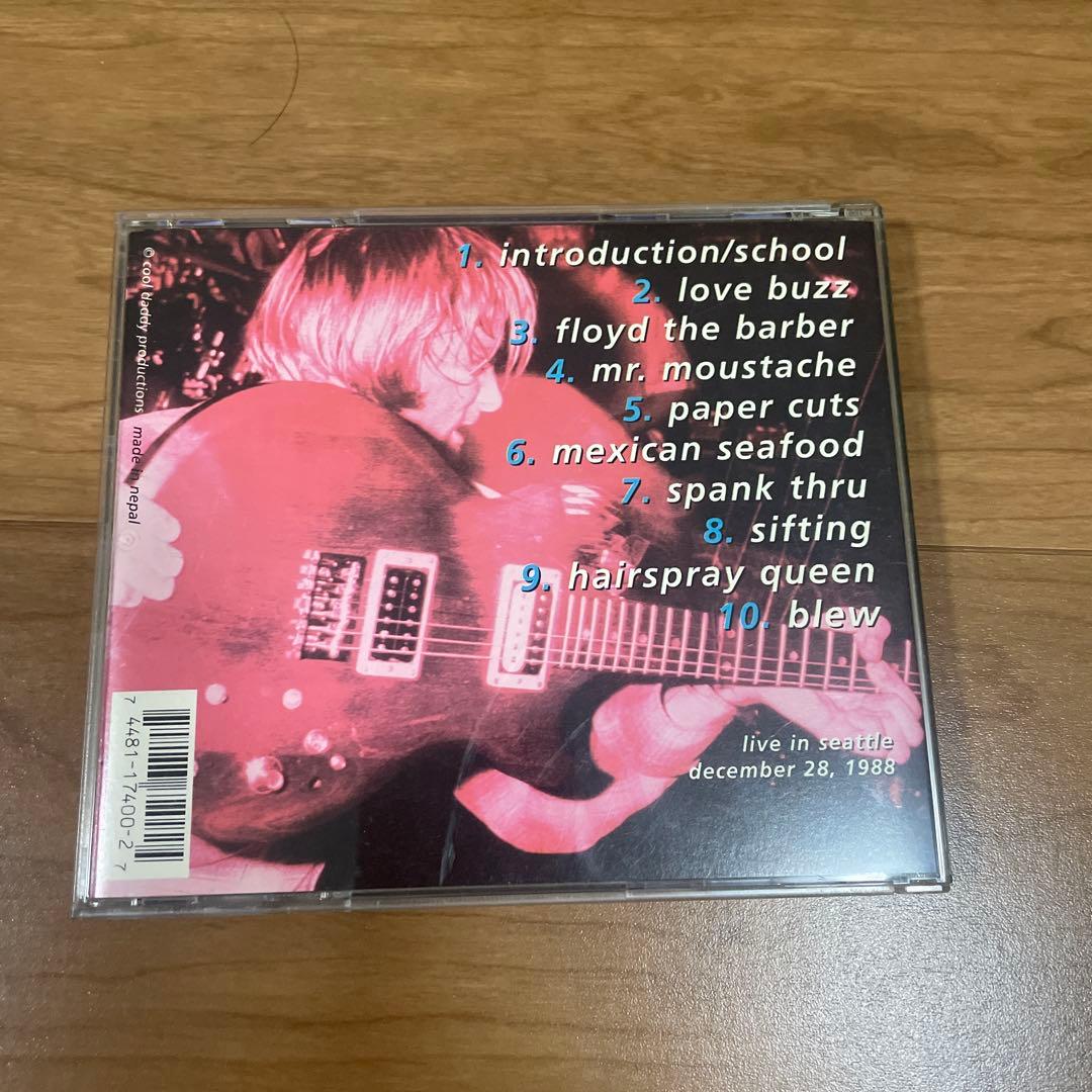 ニルヴァーナ　Nirvana1988 Live in Seattle 貴重CD