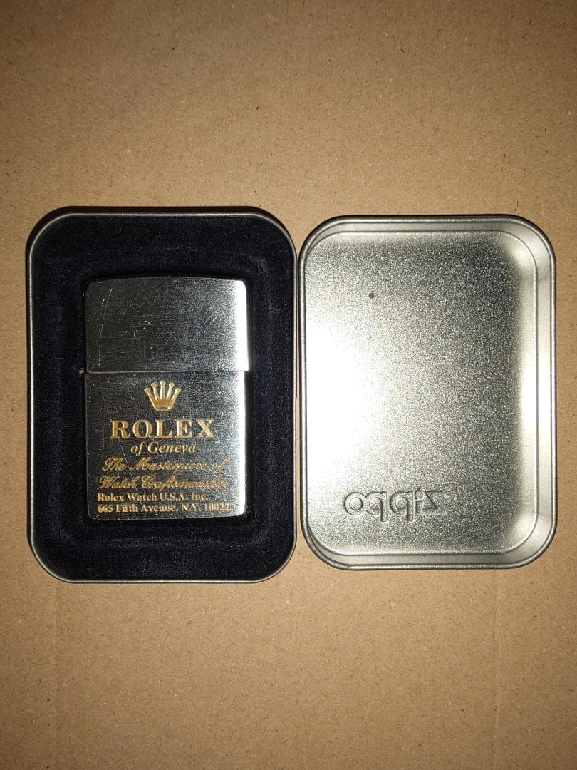 アンティーク雑貨 ROLEX Zippo
