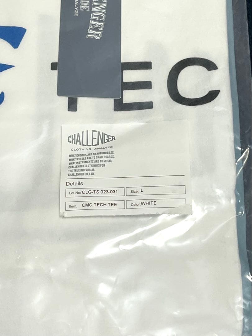 未使用 CHALLENGER CMC TECH TEE Tシャツ M