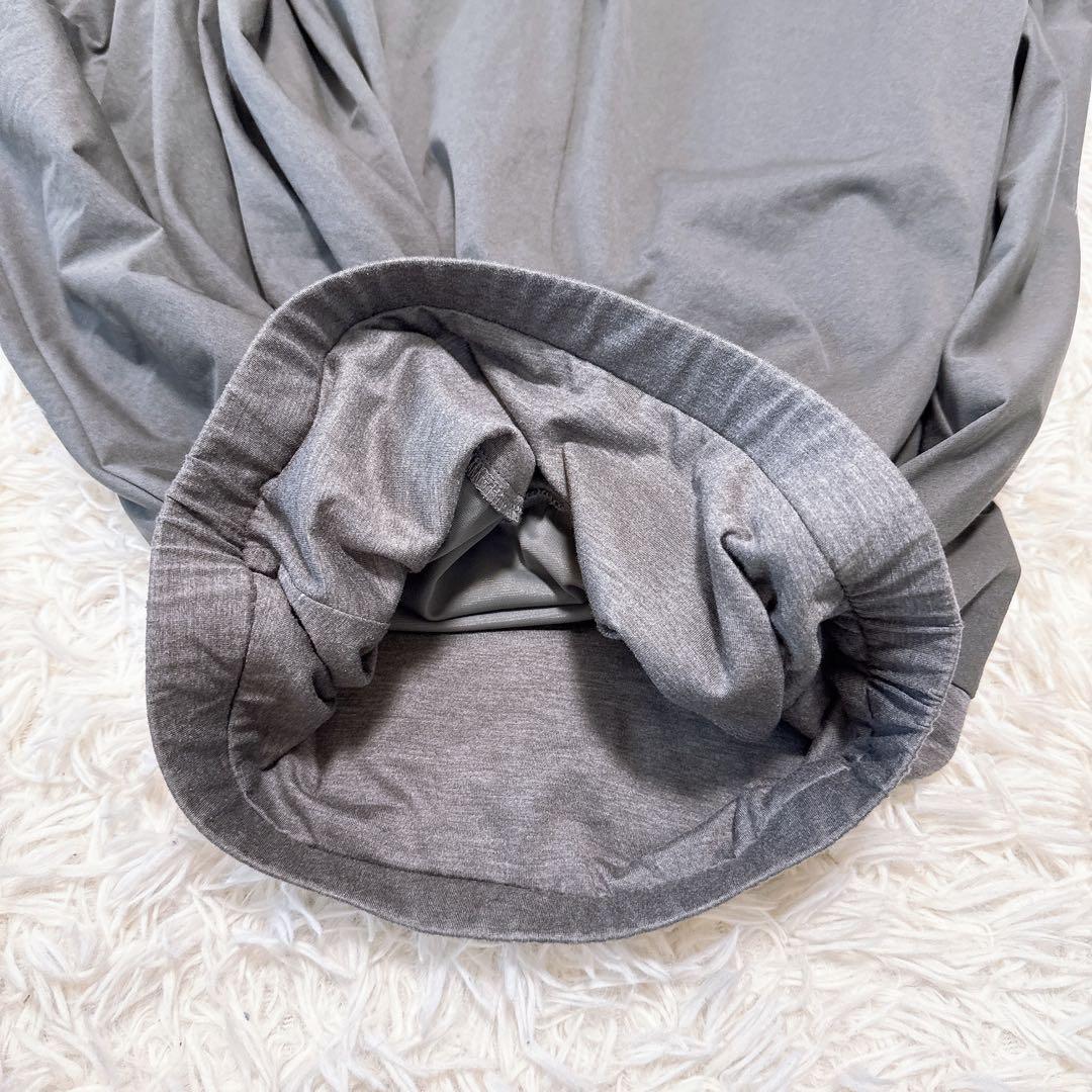 専用　ビアズリー　フレアスカート　グレー　ロング　フリーサイズ　美品