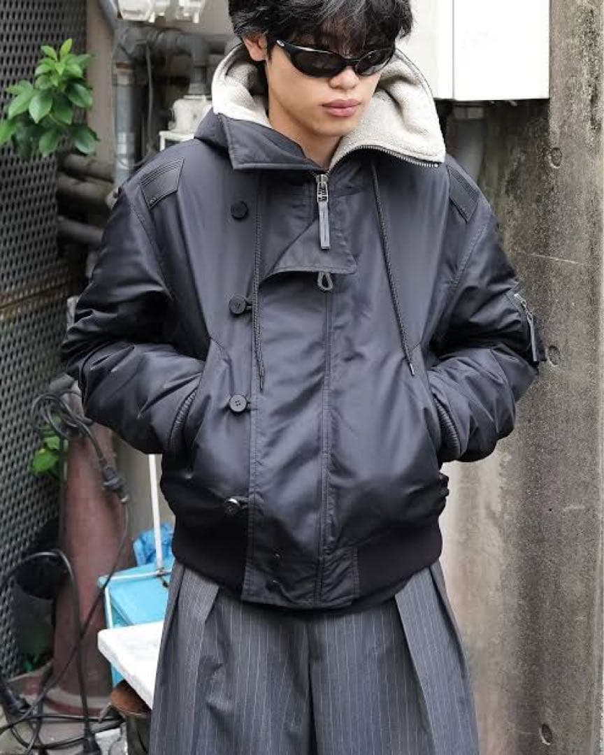 ジャケット・アウター SHOOP ARM WARMERS N2B FLIGHT JACKET 24AW
