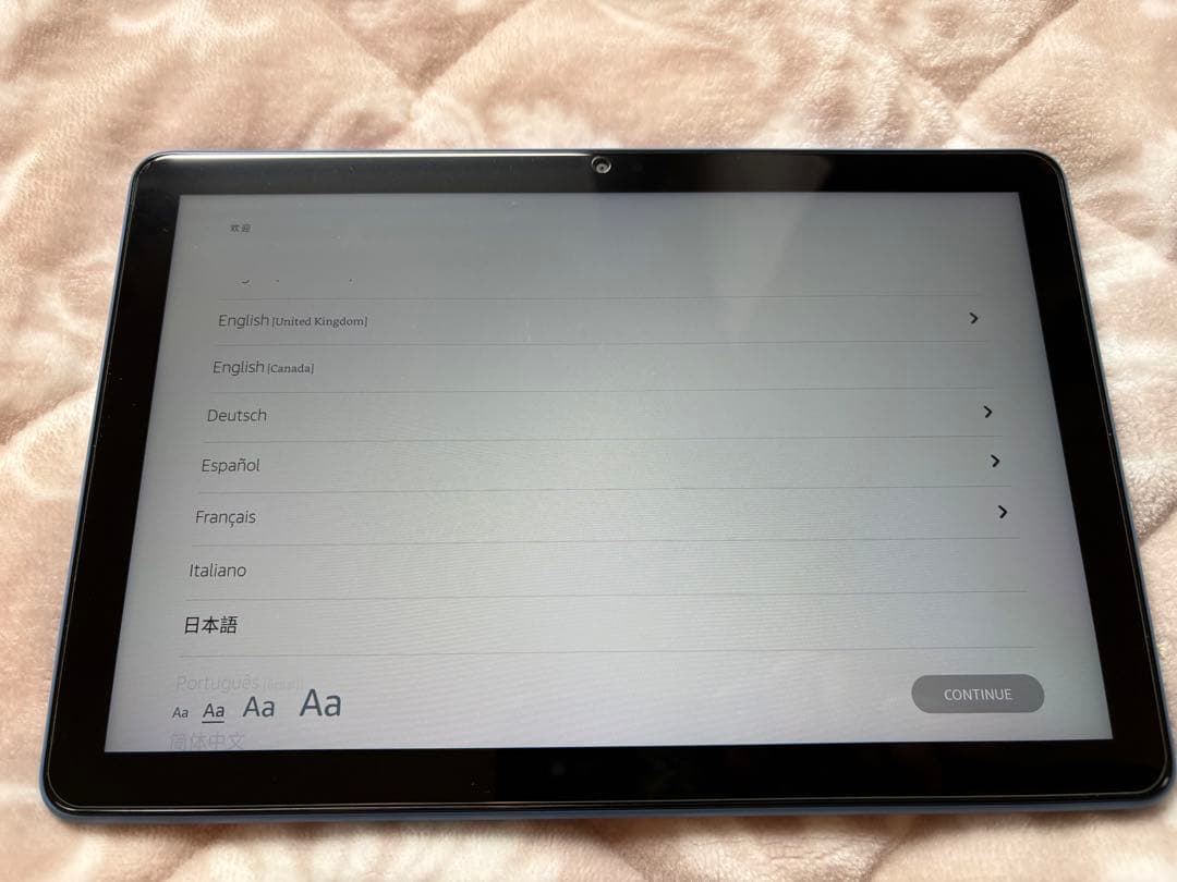 Amazon Fire HD 10 タブレット ブルー　第13世代