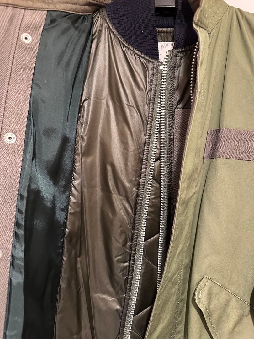 SACAI モッズコート Sサイズ