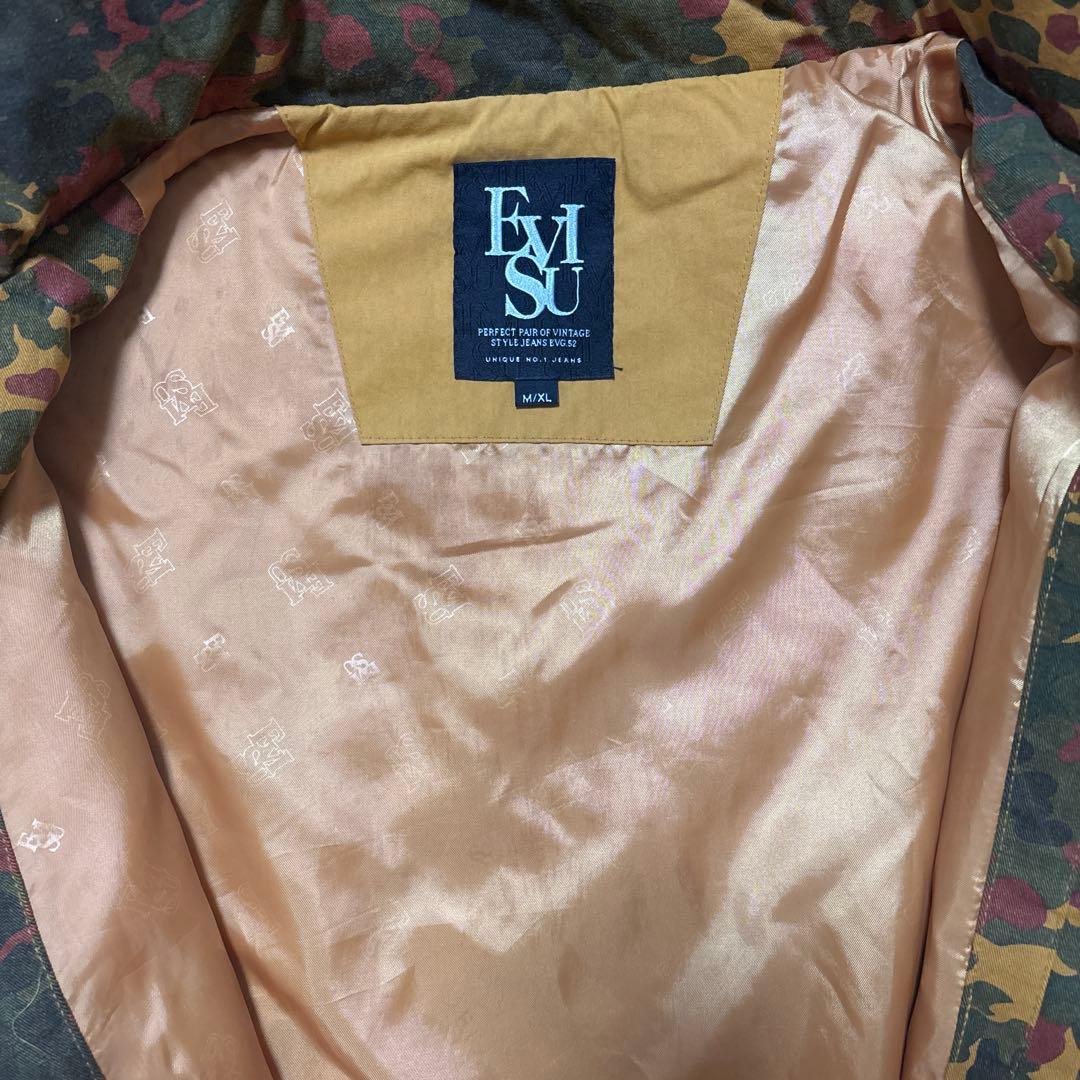 T*T様 EVISU エヴィス 黄色 イエロー ジャケット 防寒ベスト