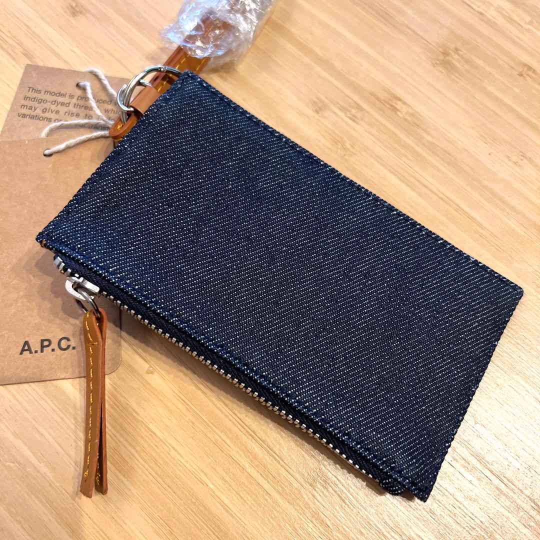 大人気◾️A.P.C◾️アーペーセー◾️新品未使用◾️カードケース◾️パスケース◾️デニム◾️