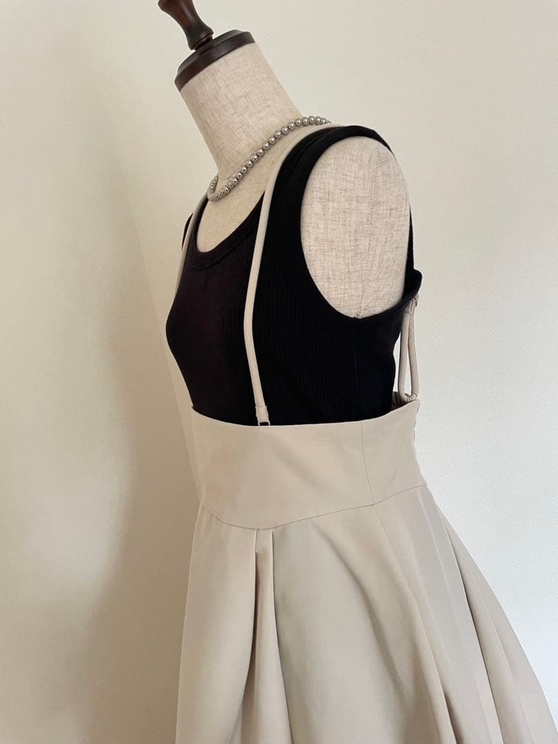 【emmi atelier】 ハイウエストボリュームスカート