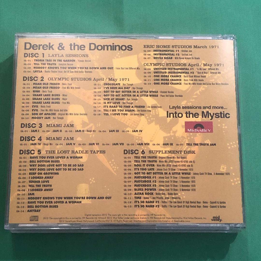 洋楽 7CD Derek & the Dominos Into the Mystic