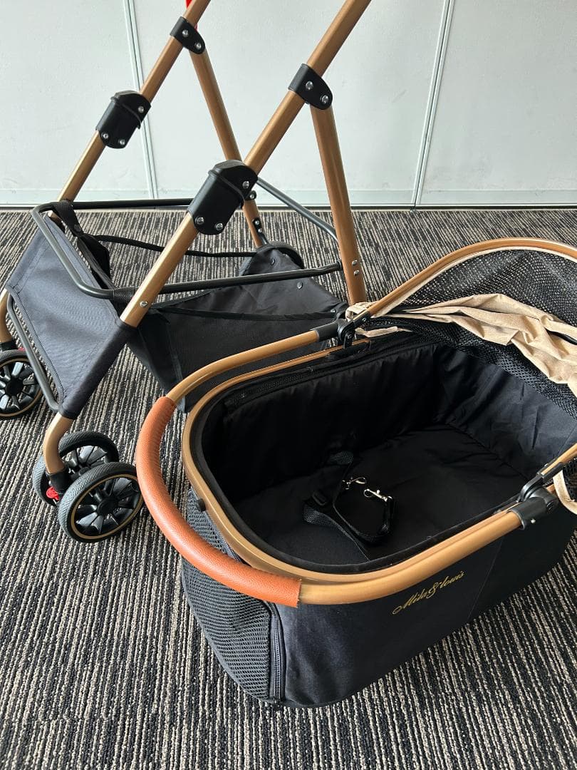 ペットカート【分離式】軽量5.5Kg 中/小型犬専用