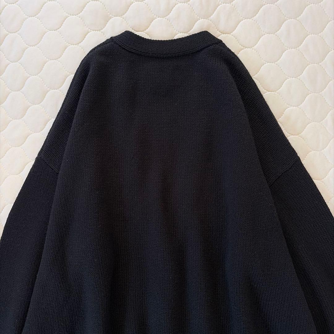 定価2.5万✴︎BEARDSLEY パール釦ロングカーディガン　ブラック