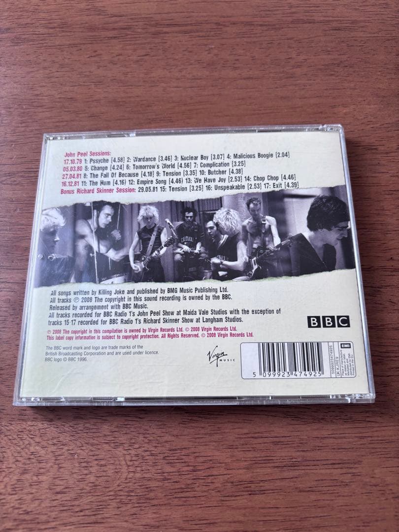 洋楽 THE PEEL SESSIONS 1979~/KILLING JOKE