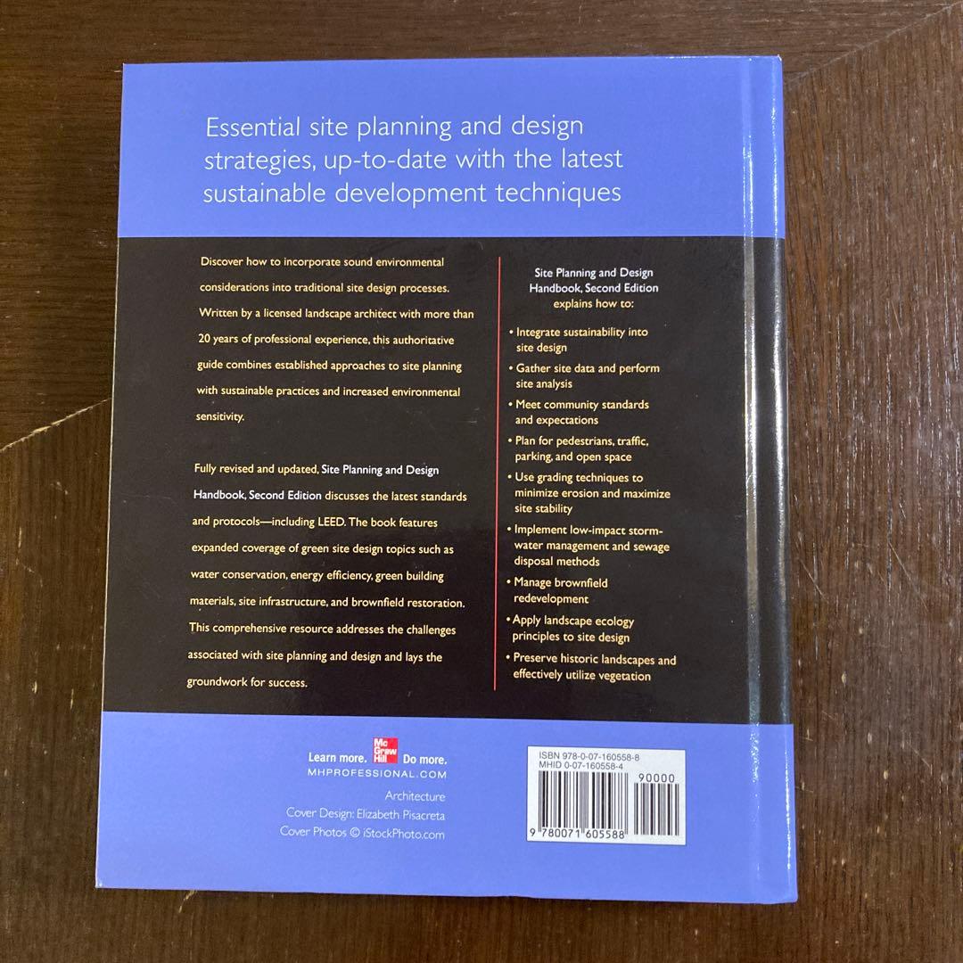 語学・辞書・学習参考書 Site Planning and Design Handbook 2ed