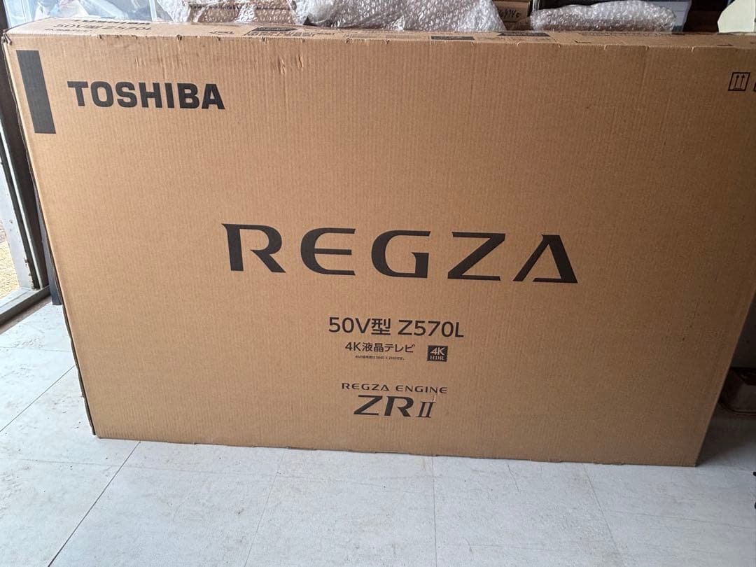 【限定価格】TOSHIBA REGZA 50V型 50Z570L 4K液晶テレビ