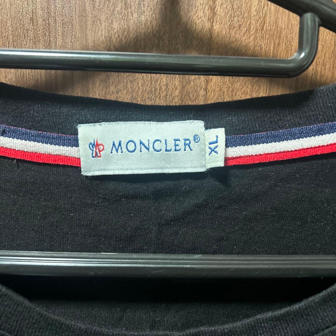 MONCLER グラフィックプリント Tシャツ XL ブラック