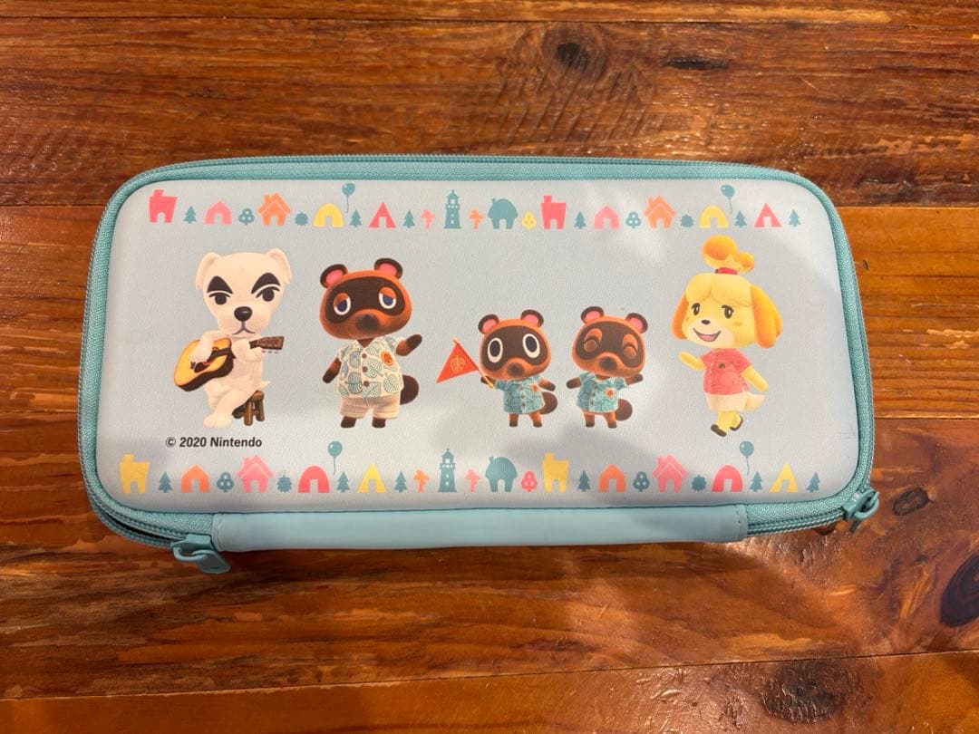 [ケース付き]どうぶつの森デザイン Nintendo Switch 本体　あつ森