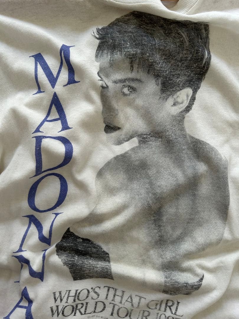 マドンナ　Madonna 1987 tour Tシャツ　vintage