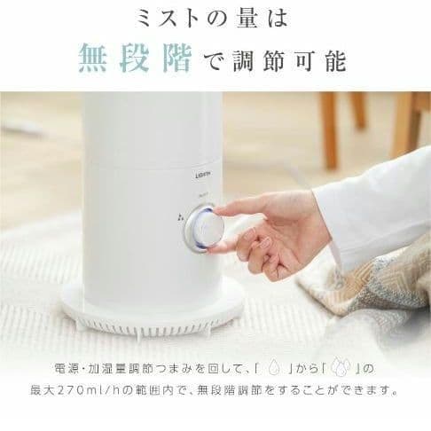 新品◎タワー型加湿器 5.6L 上部給水式 アロマ対応 20畳 乾燥対策