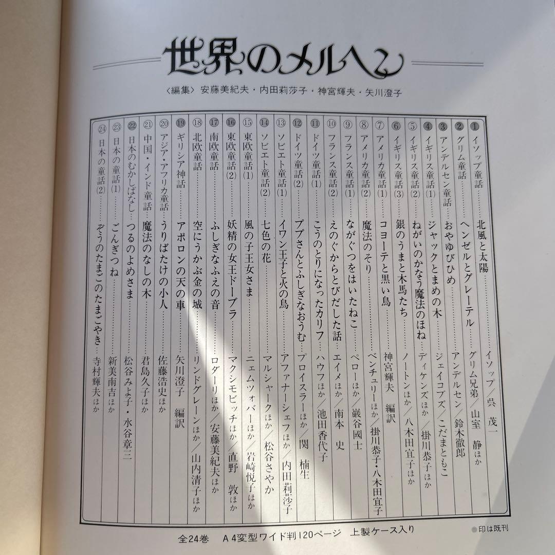 世界のメルヘン　17冊　美しい絵