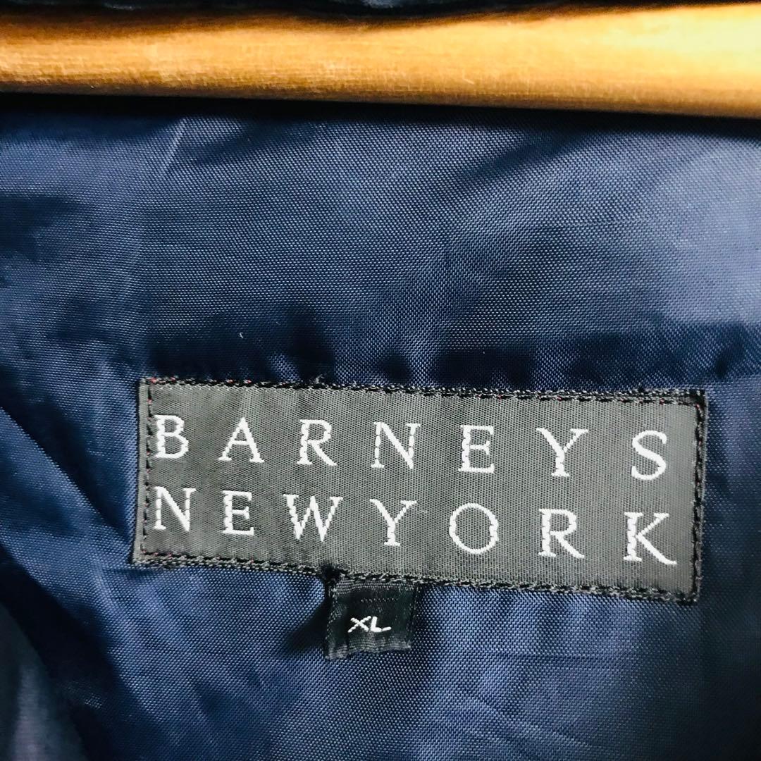 BARNEYS NEWYORK バーニーズ　モッズコート ネイビー　XLサイズ
