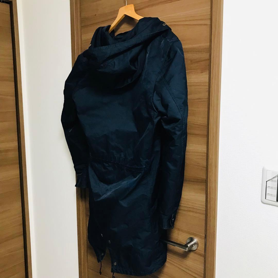 BARNEYS NEWYORK バーニーズ　モッズコート ネイビー　XLサイズ