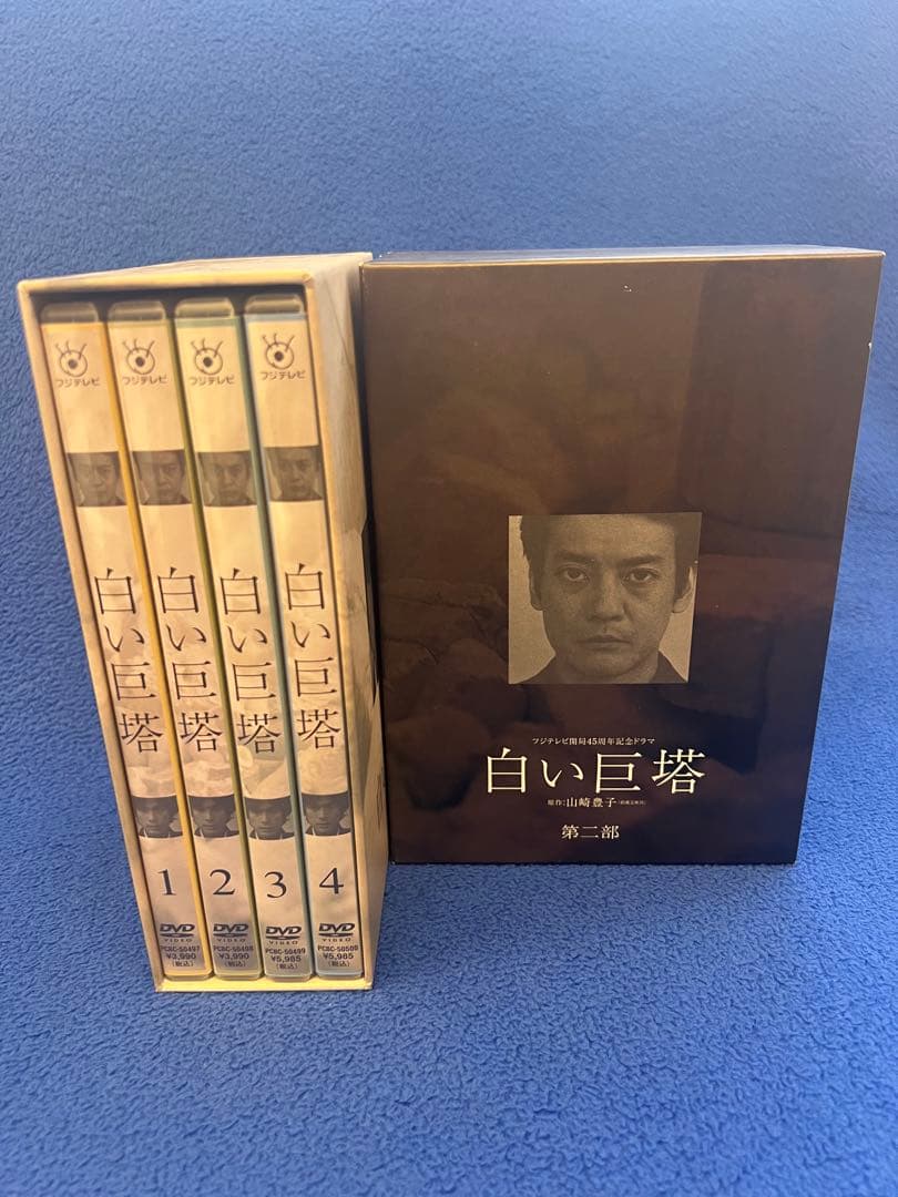 白い巨塔 DVD-BOX　第一部＆第二部（特典DISC付）〈９枚組〉