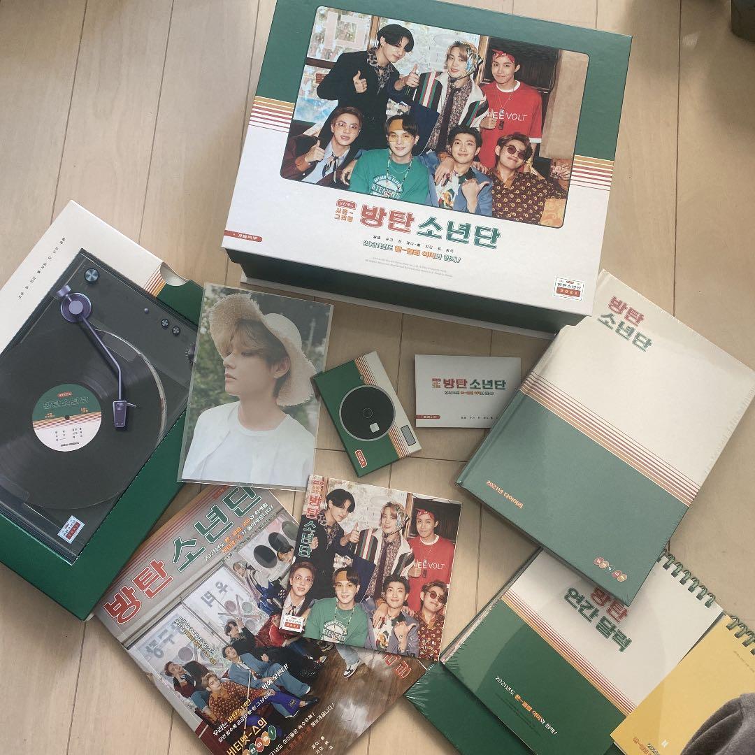 BTS シーグリ 2021 ランダムフォト　テテ　テヒョン