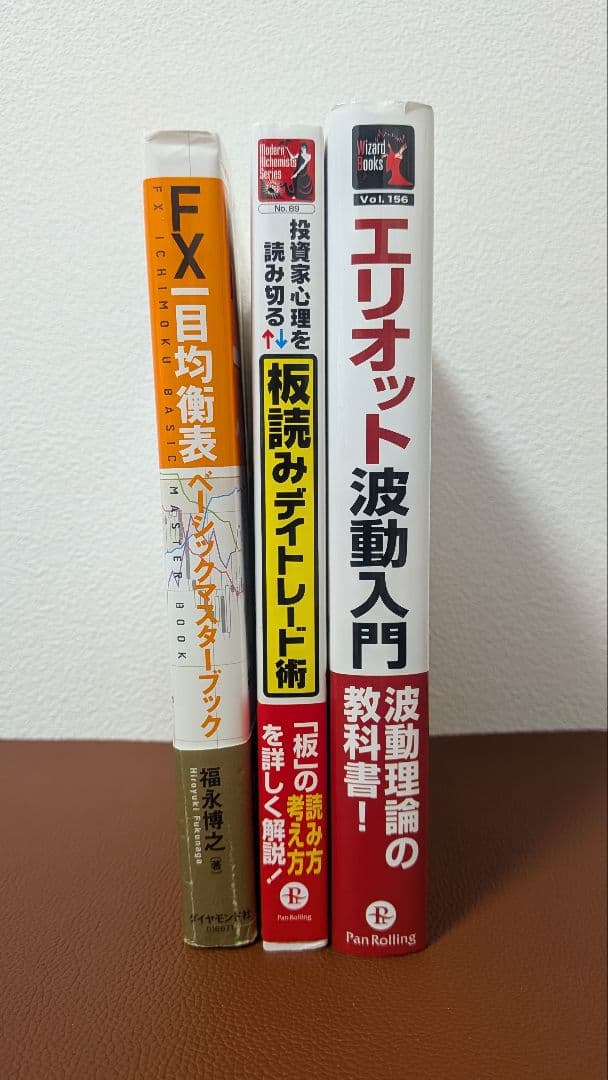 投資　板読みデイトレード術（テスタさん紹介） エリオット波動入門　FX一目均衡表
