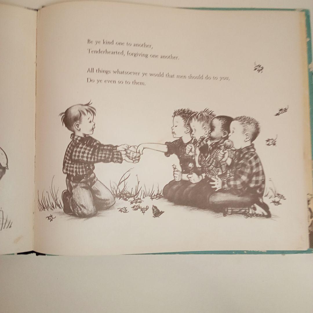 洋書絵本「小さな雨:聖書の一節」