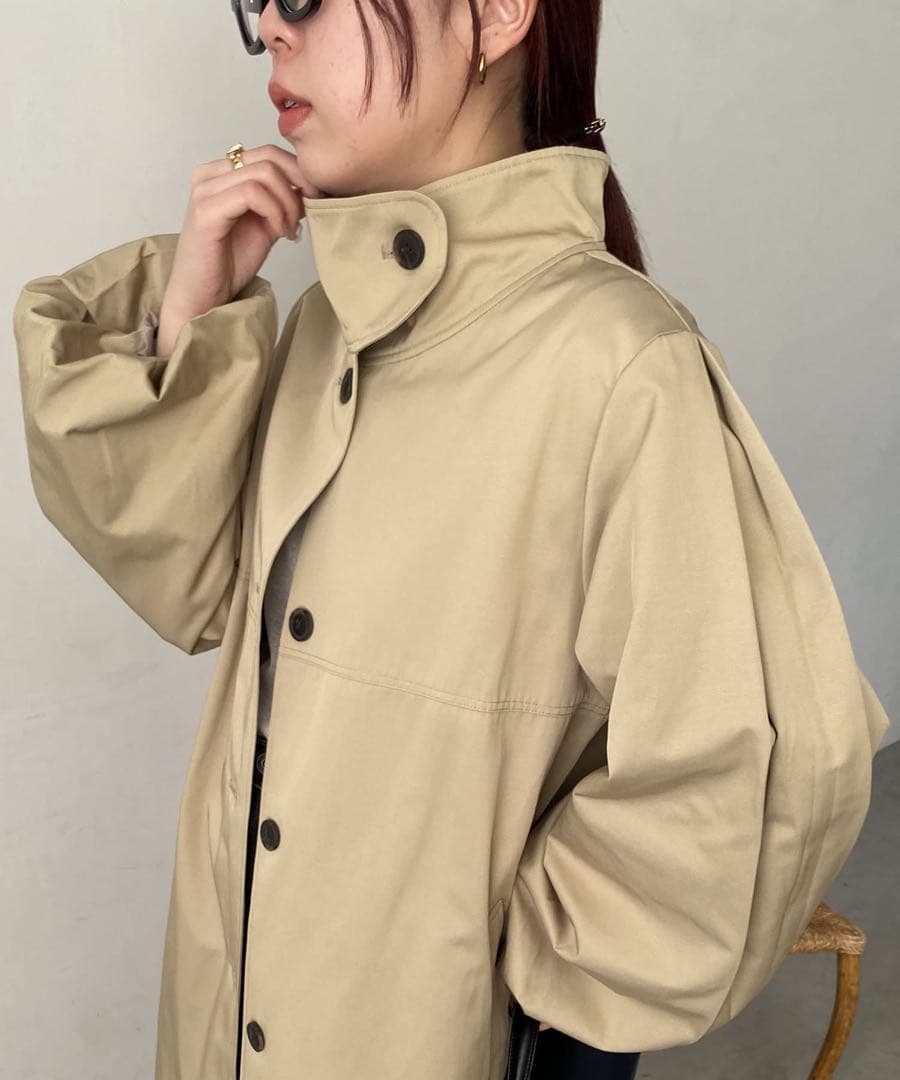 m　　【新品】カプリシュレマージュ　バルーンスリーブコート
