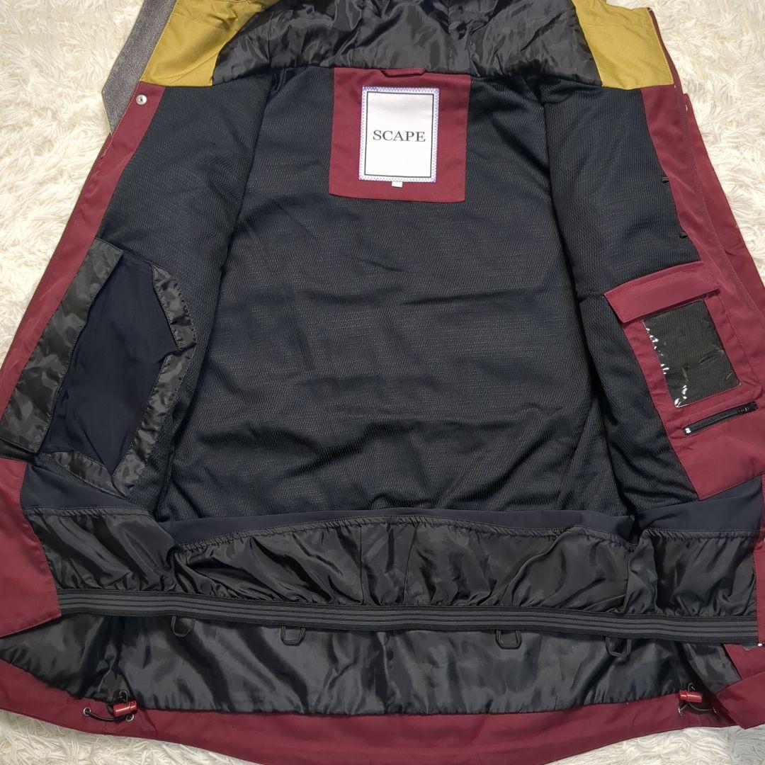 【SCAPE✨L】スキー スノー スノボ ウェア セットアップ 上下