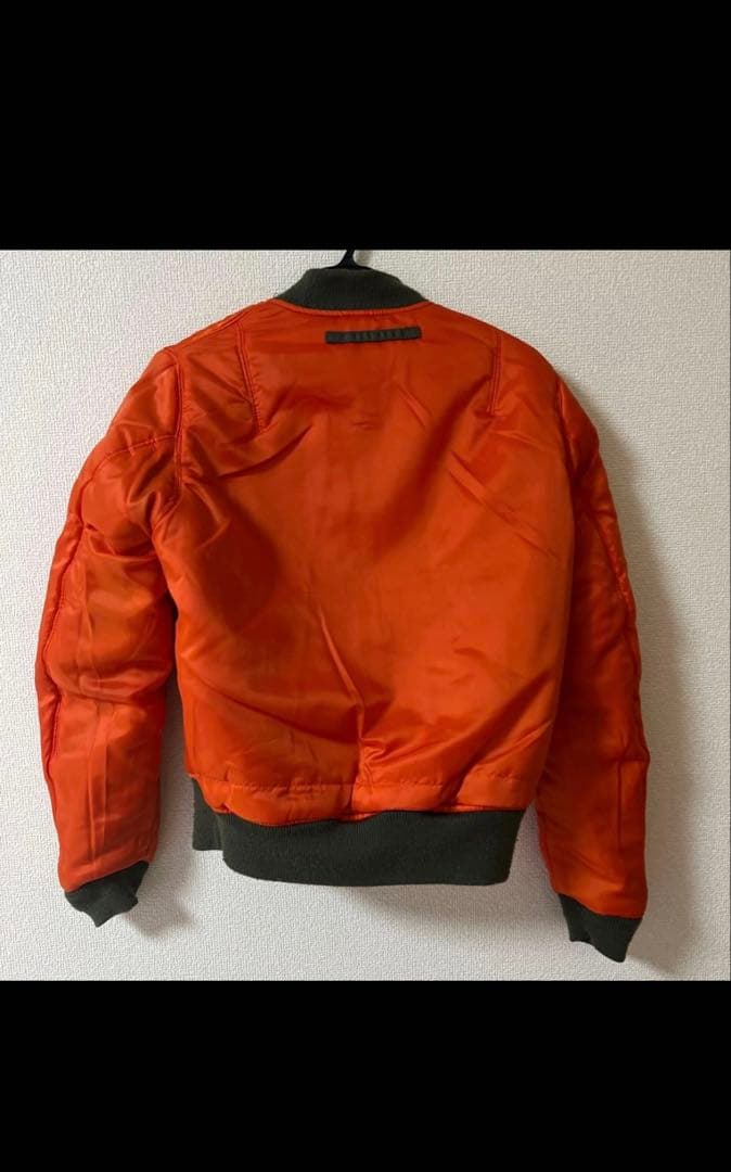 まめAVIREX MOUSSY コラボ　ma-1 ツーウェイ　リバーシブル