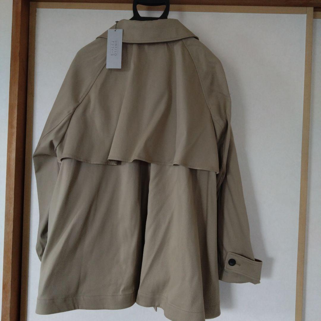 今期新品タグ付　【UNFILO】Aライン スプリングコート[昨年即完]　Lサイズ