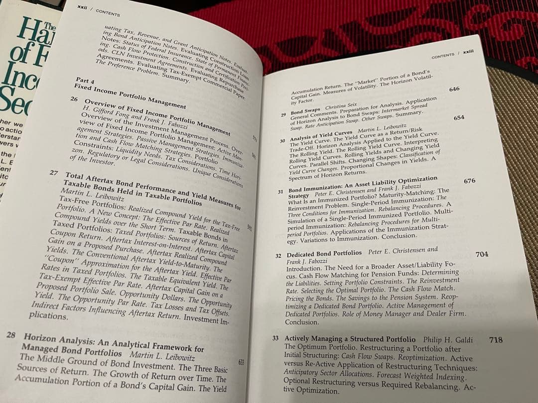 洋書 The Handbook of Fixed Income Securities