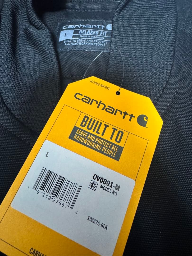 り*く様 Carhartt カーハート ダックベスト 中綿キルティング CRHT