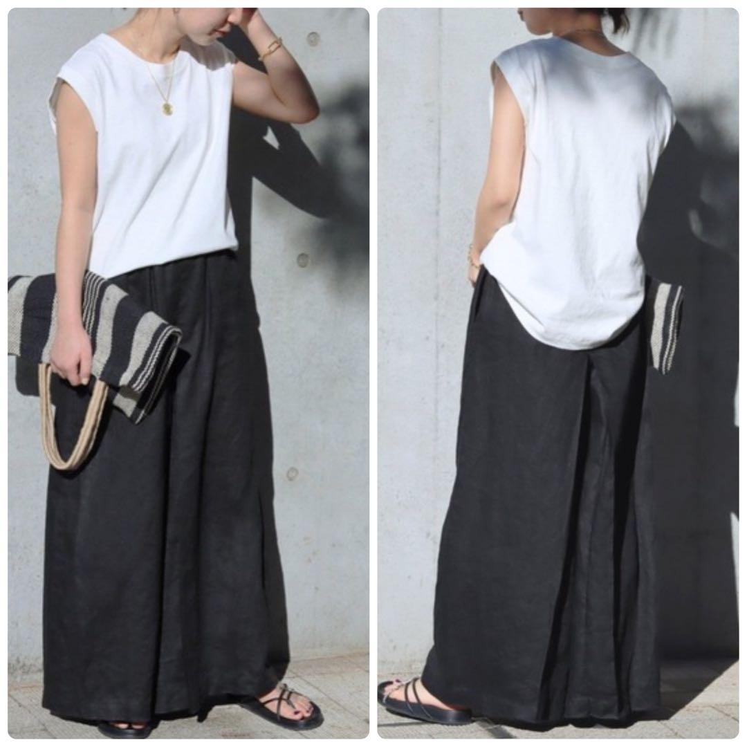JOURNAL STANDARD リネンタックキュロット