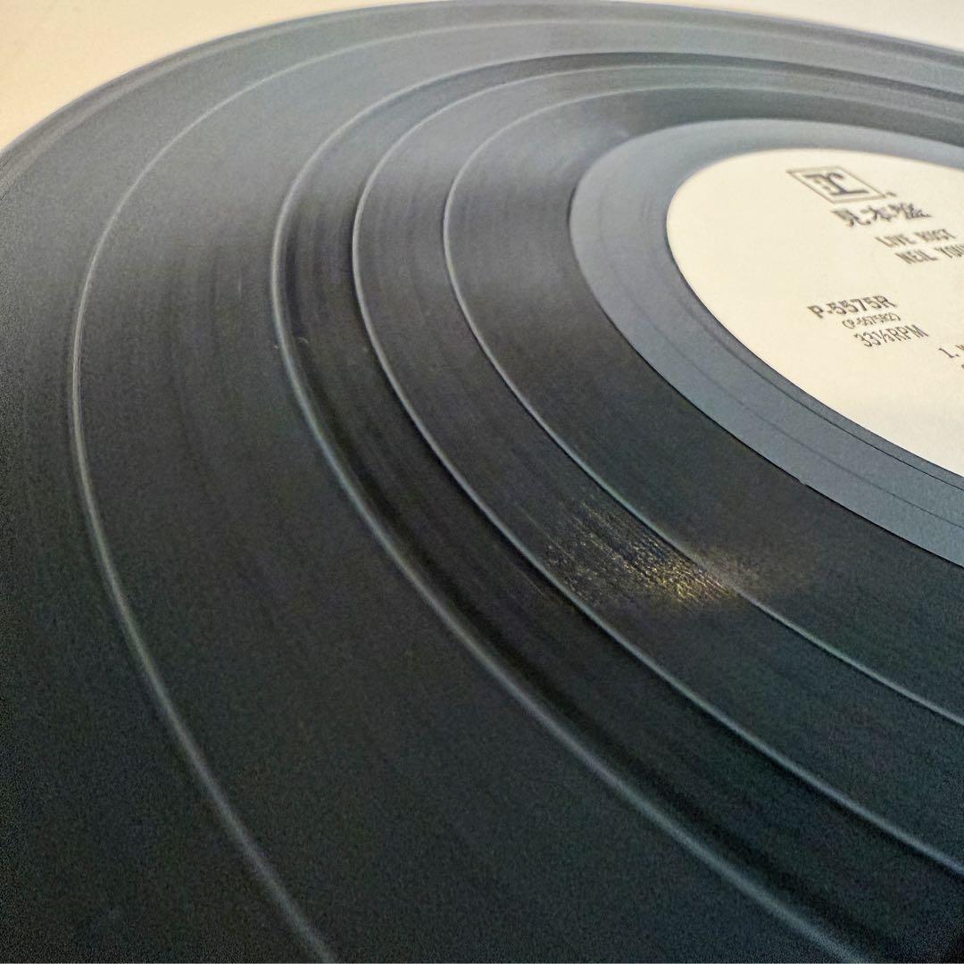 超美盤【LIVE RUST】ライブ・ラスト／ニール・ヤング　2枚組レコードLP