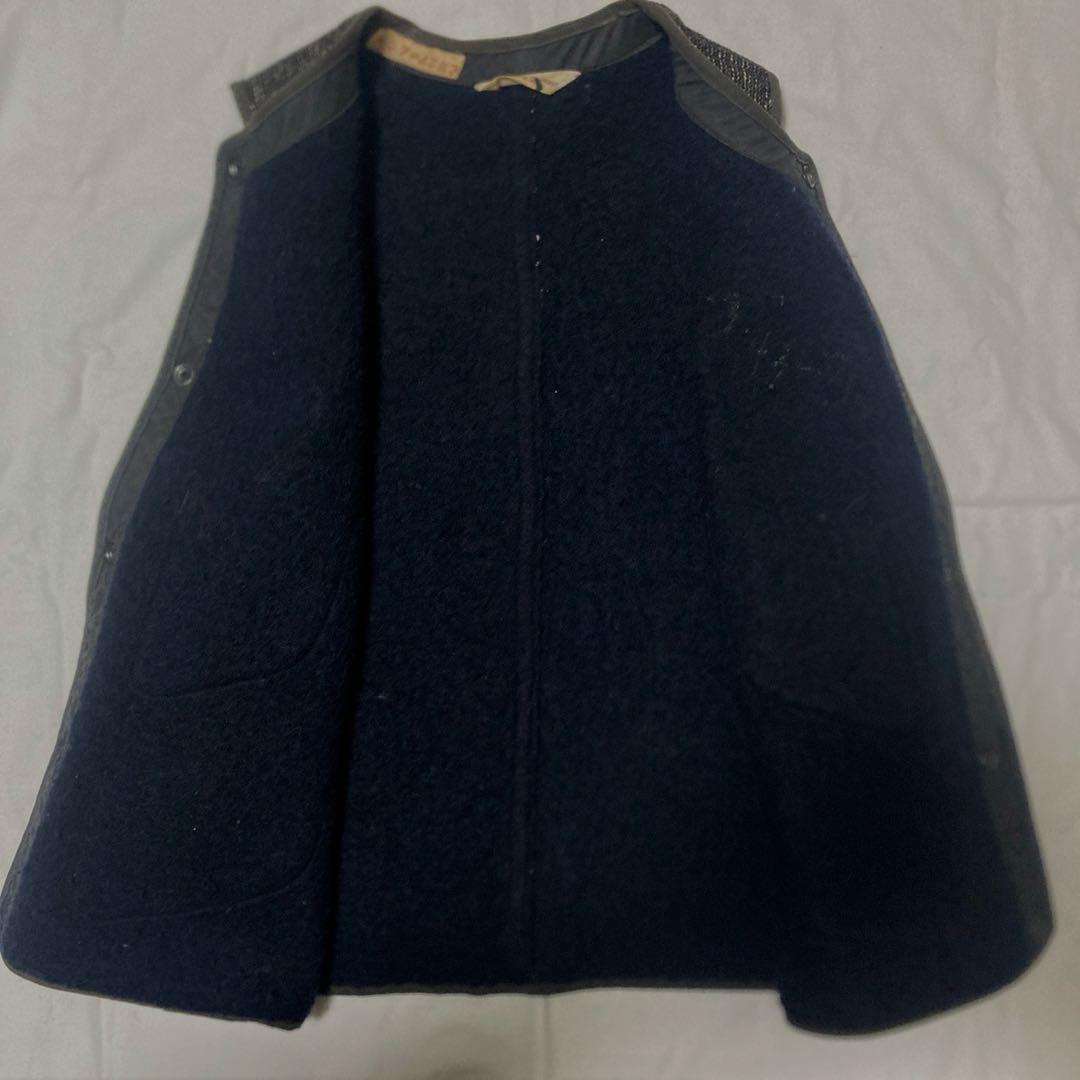 ブラウンズビーチ　BROWN'S BEACH VEST 着丈長め状態良好　古着