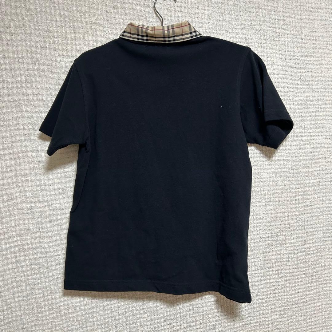 【未着用】Burberry チェック襟　ポロシャツ Sサイズ