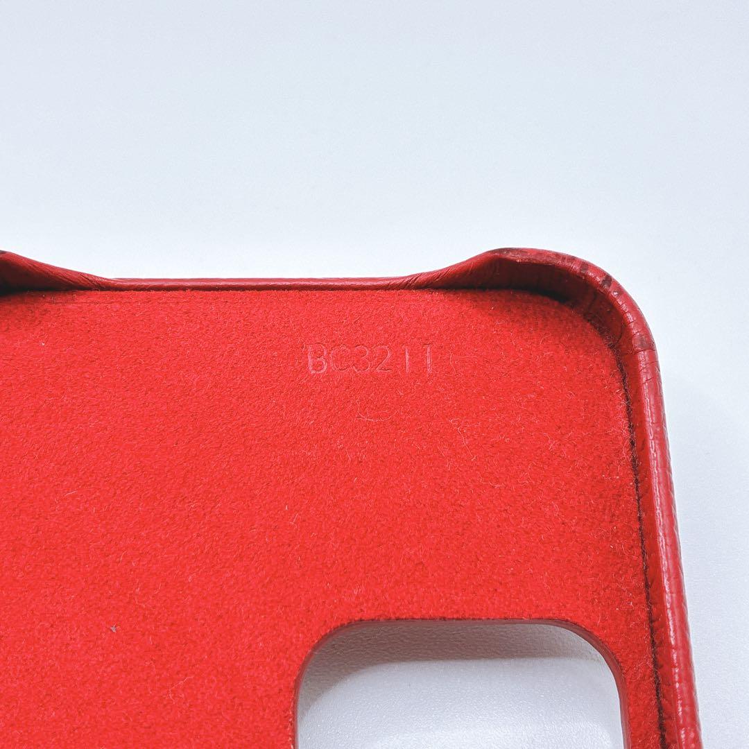 良品⭐️ルイヴィトン　アイフォンケース　iPhone12 Pro モノグラム　赤