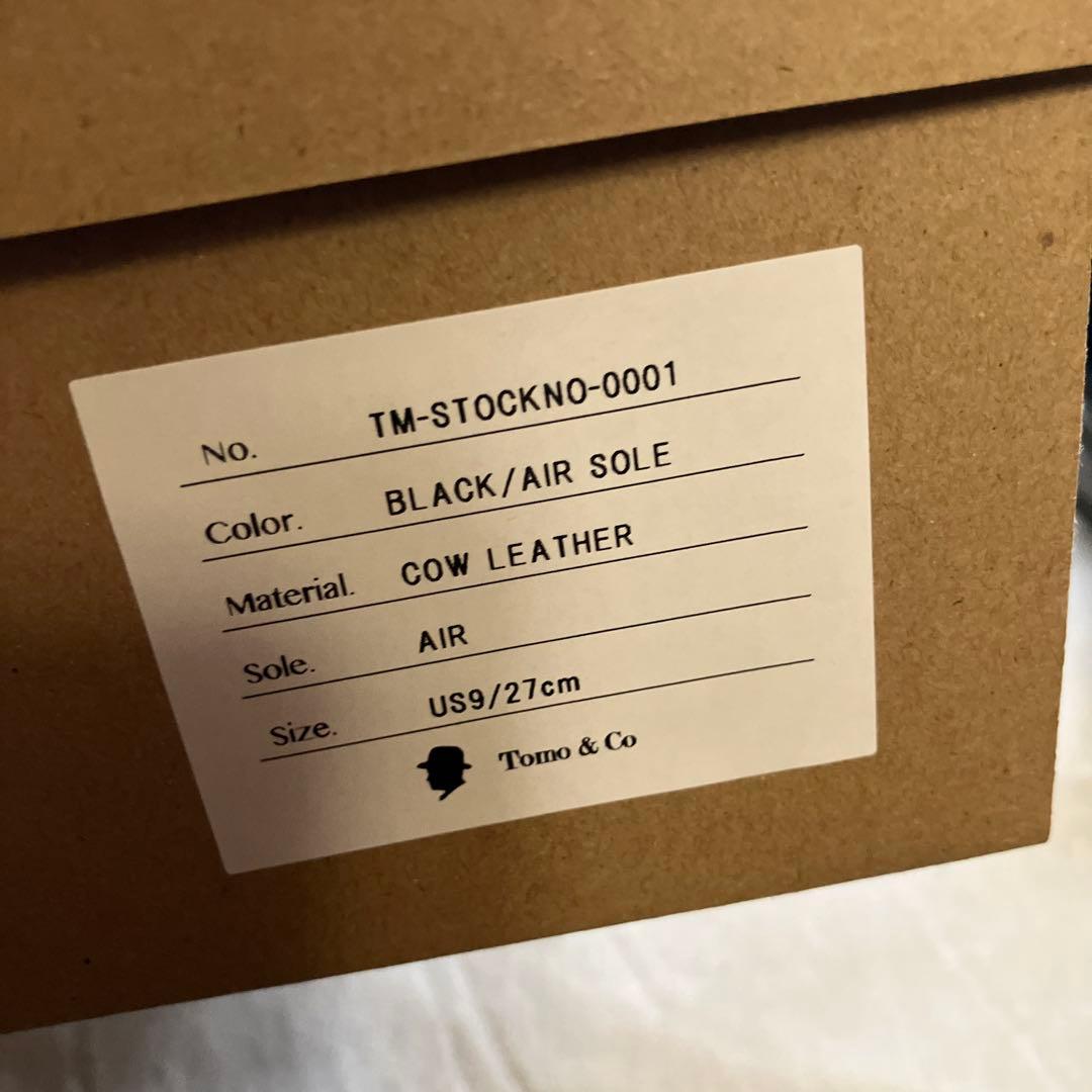 tomo&co. × stock no. エアーモカシン 27cm ブーツ