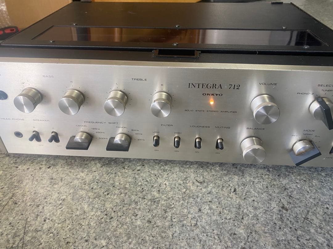 ジャンク　ONKYO INTEGRA 712 アンプ本体