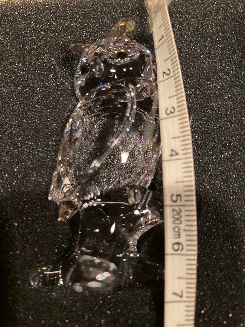 Swarovski フクロウ クリスタルオブジェ　大きめ