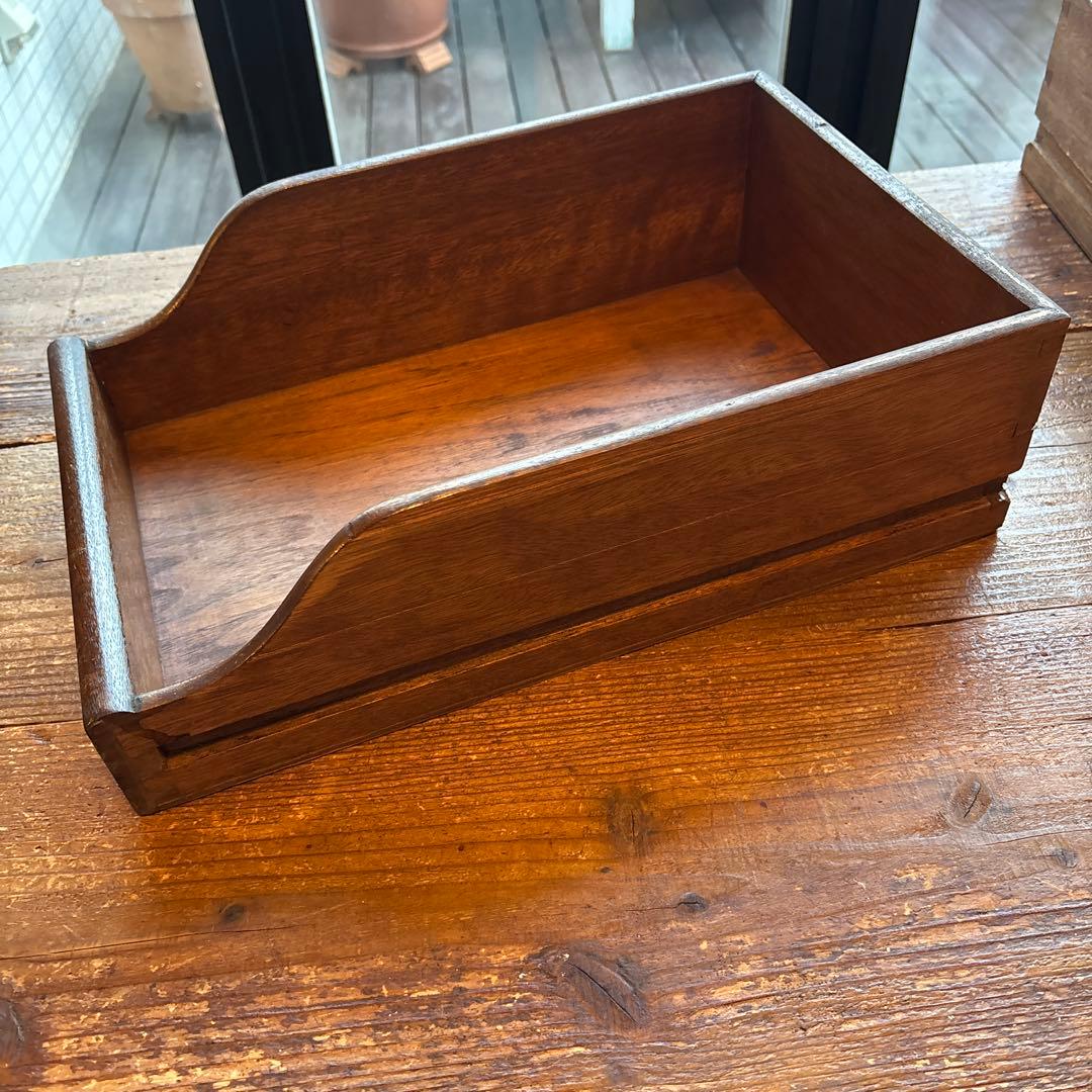 4個セット　木箱　木製　ケース　ヴィンテージ アンティーク