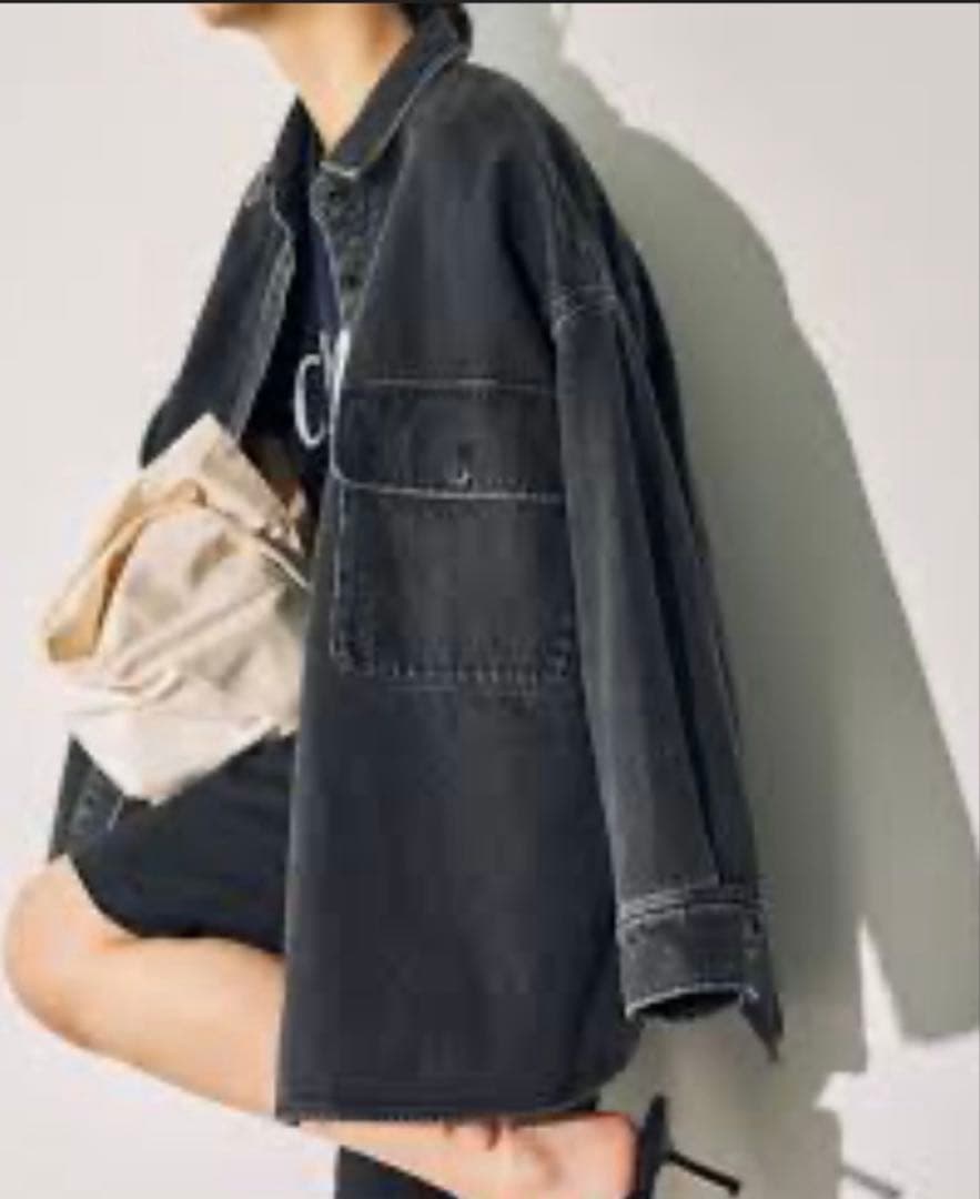 大人気♡ BABYLONE（バビロン）　デニムビッグシャツ